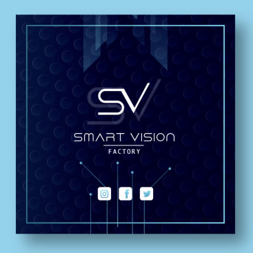 Smart Vision Factory için Logo Tasarımı yarışmasına tasarımcı Melis Demir tarafından sunulan  tasarım