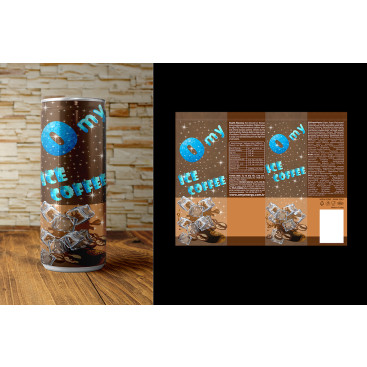 SOĞUK KAHVE AMBALAJ TASARIMI yarışmasına tasarımcı Mucize ★☆✮✯★ tarafından sunulan  tasarım 