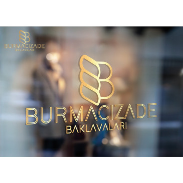 Baklava için logo yarışmasına tasarımcı Bilgec tarafından sunulan  tasarım 