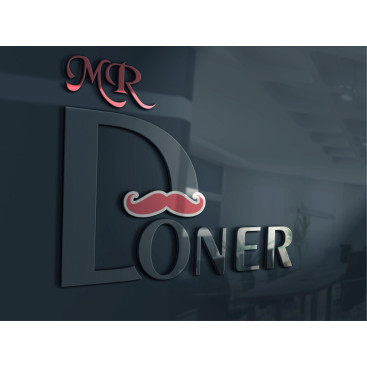 MR DÖNER ' E LOGO TASARIMI yarışmasına tasarımcı fikirmix tarafından sunulan  tasarım 