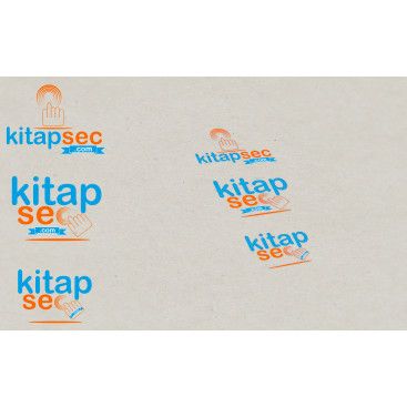  Kitap Satış Sitesine Logo yarışmasına tasarımcı pasha17 tarafından sunulan  tasarım 