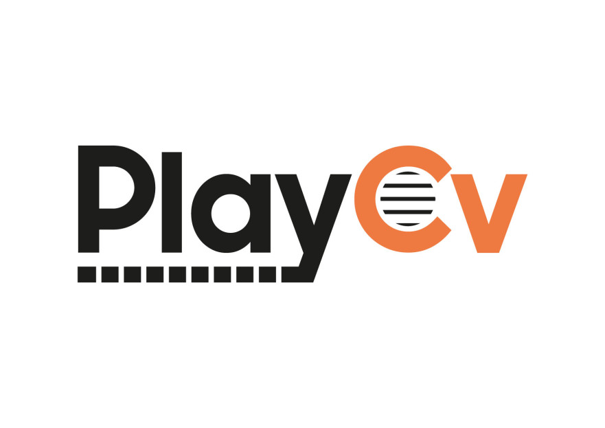 Videolu CV platformu için logo tasarımı yarışmasına tasarımcı melek gümüş tarafından sunulan  tasarım 