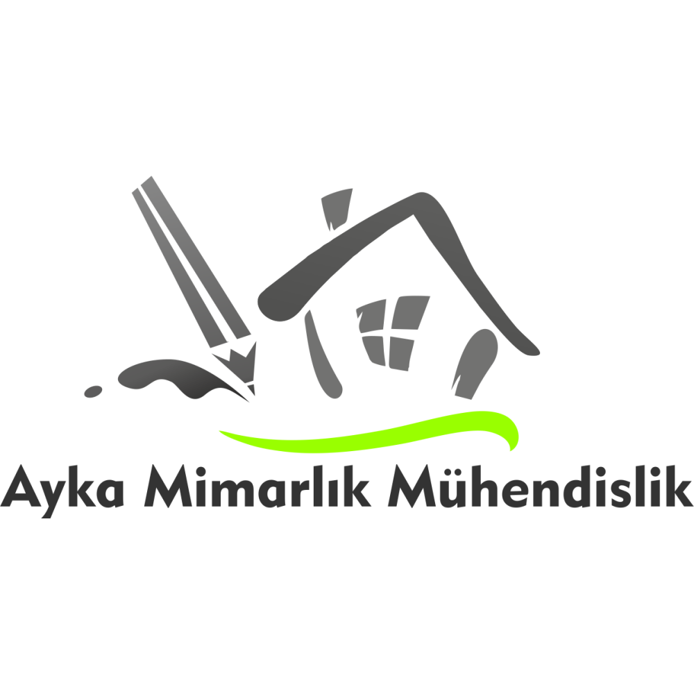 Mimarlık ofisi için logo yarışmasına AAE Grafik tarafından girilen tasarım
