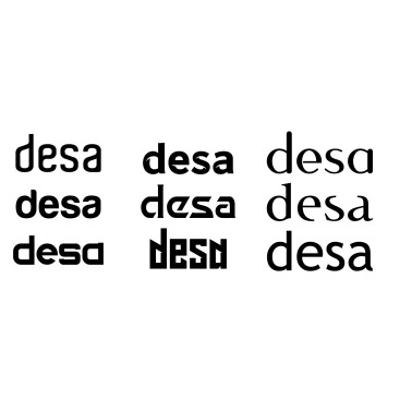 DESA  için logo tasarımı (akü -enerji) yarışmasına tasarımcı EFA_design tarafından sunulan  tasarım 