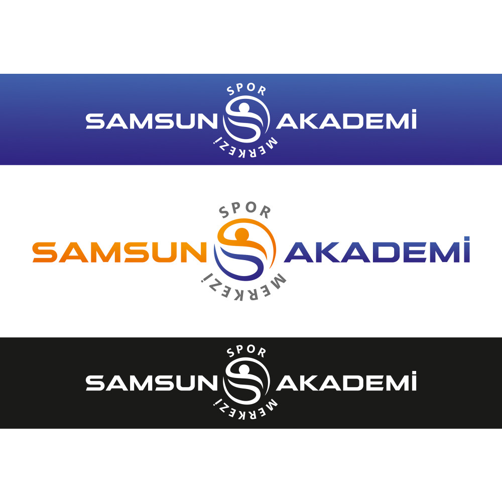Samsun Akademi markasını oluşturmak  yarışmasına BrnDgny tarafından girilen tasarım