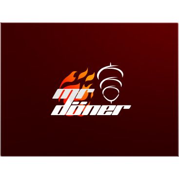 MR DÖNER ' E LOGO TASARIMI yarışmasına tasarımcı muratgoktas tarafından sunulan  tasarım 