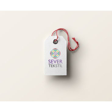 Tekstil firma logosu yarışmasına tasarımcı SZR Graphic Design tarafından sunulan  tasarım 