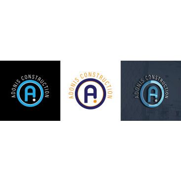Adonis Construction Logo Tasarımı yarışmasına tasarımcı seydanurblgn tarafından sunulan  tasarım 