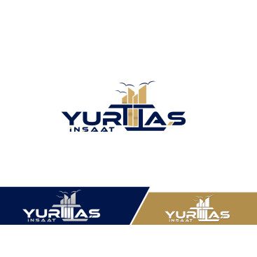 yurttaş inşaat logo tasarımı yarışmasına tasarımcı grfkismail tarafından sunulan  tasarım 
