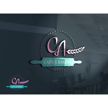 Amerika'da bakery cafe aciyoruz yarışmasına tasarımcı ELORA DESIGN tarafından sunulan  tasarım 