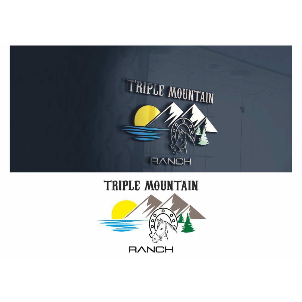 YENİ KURULACAK At ÇİFTLİĞİ İÇİN LOGO  yarışmasına aysedesign tarafından girilen tasarım