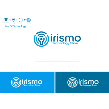 Teknoloji urunleri satis magazasina logo yarışmasına tasarımcı yeninesilgrafik tarafından sunulan  tasarım 