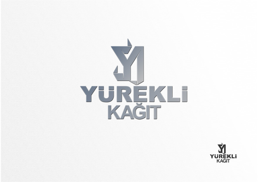 Yürekli Kağıt Yeni Logosunu Arıyor. yarışmasına tasarımcı barpek tarafından sunulan  tasarım 