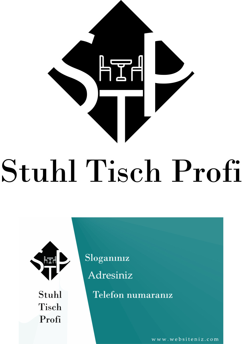 Tasarlayan Musab ÇELEN-Mobilya firmamız için logo ve kartvizit