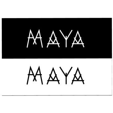 MAYA yazı karakteri ile bir inşaat proje yarışmasına tasarımcı Chiwely tarafından sunulan  tasarım 