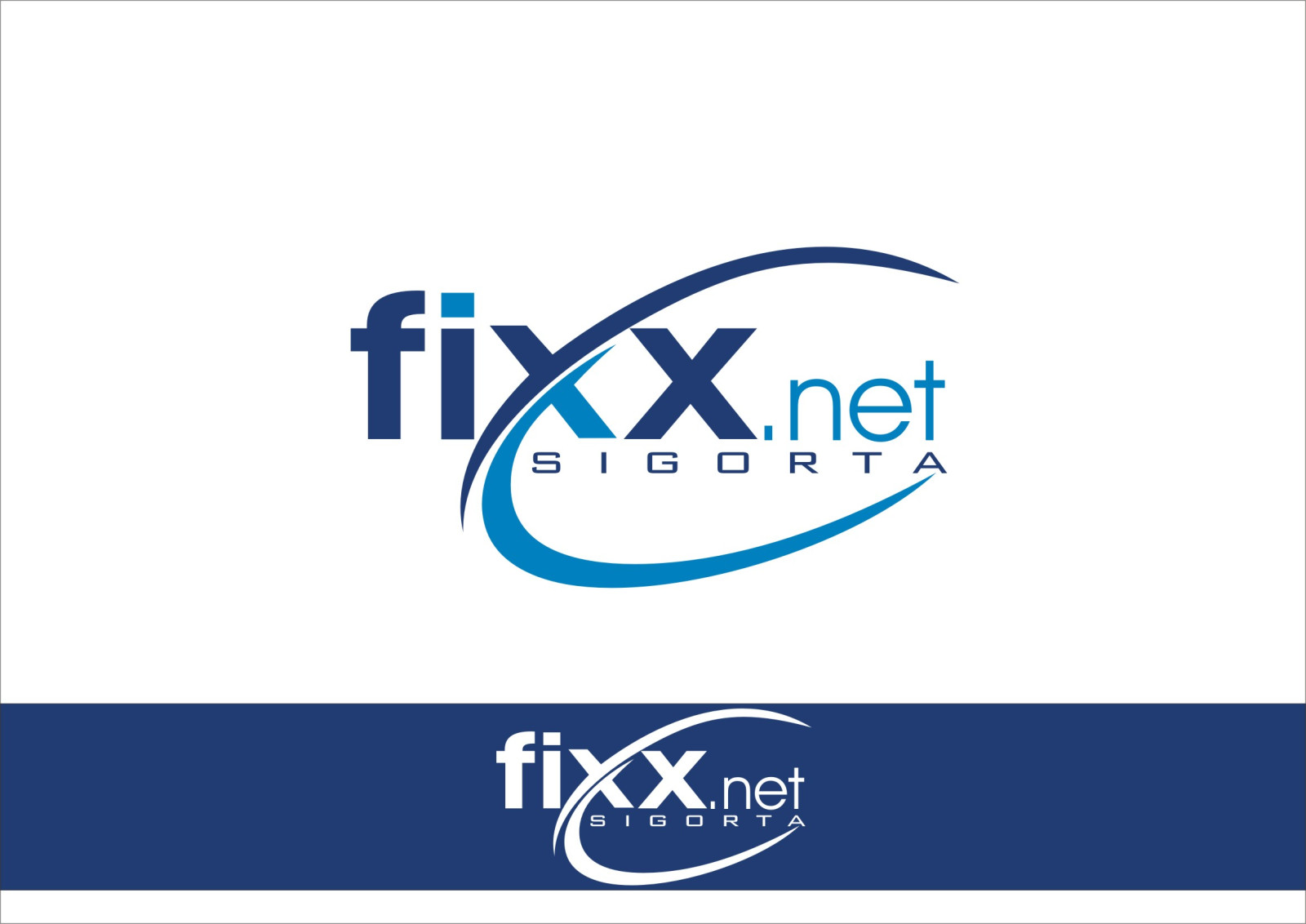 Tasarlayan RΛPİDO-fixx.net sigorta logo amblem çalışması