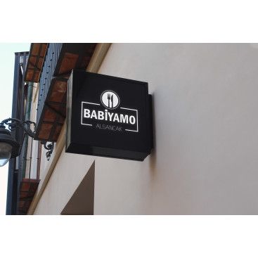 Cafe ve Restaurant Logosu  yarışmasına tasarımcı harunyagiz tarafından sunulan  tasarım 