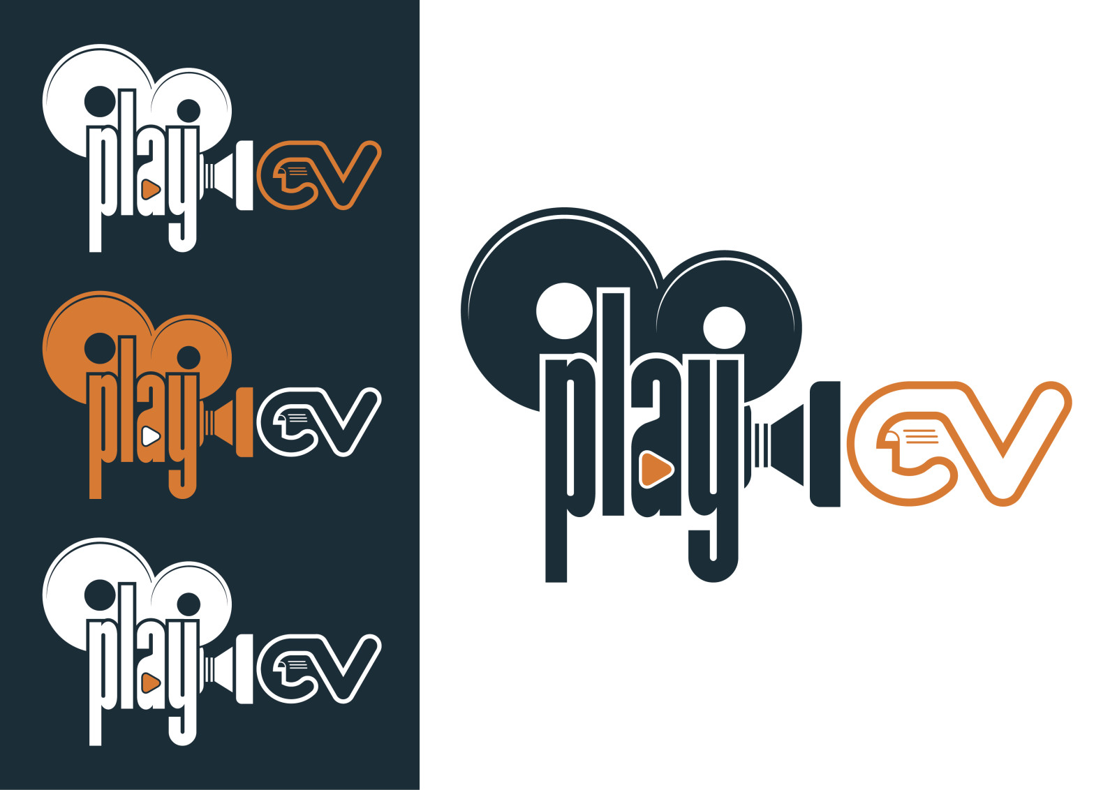 Tasarlayan grafikmen-Videolu CV platformu için logo tasarımı
