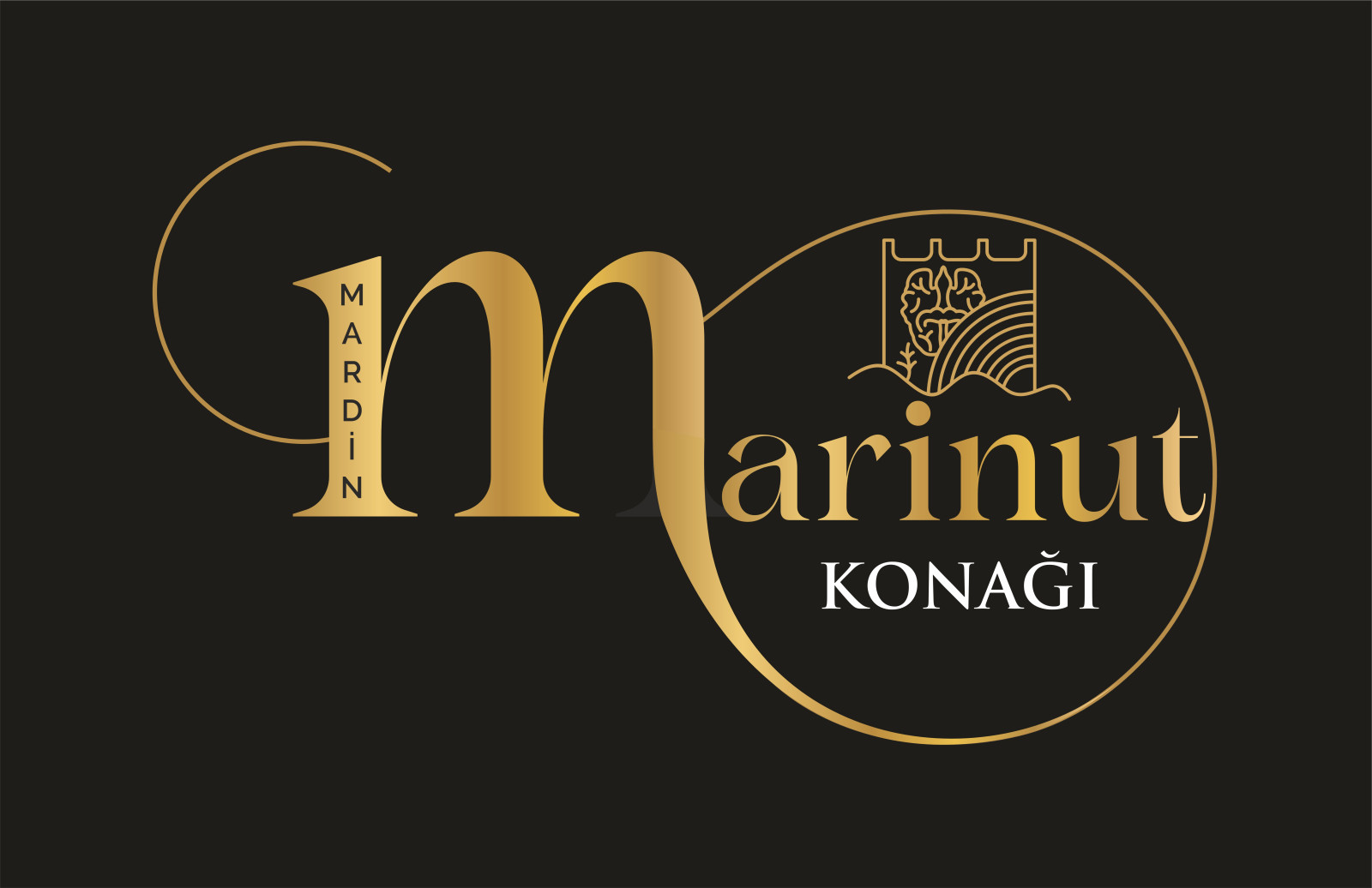 Tasarlayan Cansusah-Mardin Marinut Konağı Logo Çalışması