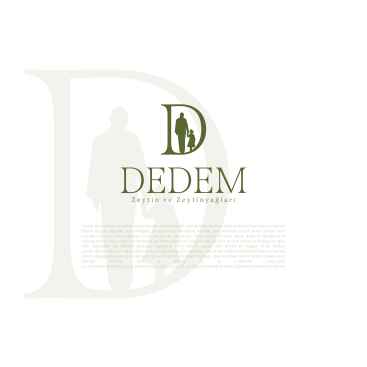 dedem zeytin ve zeytinyağlari için logo yarışmasına tasarımcı DrDesigner tarafından sunulan  tasarım 