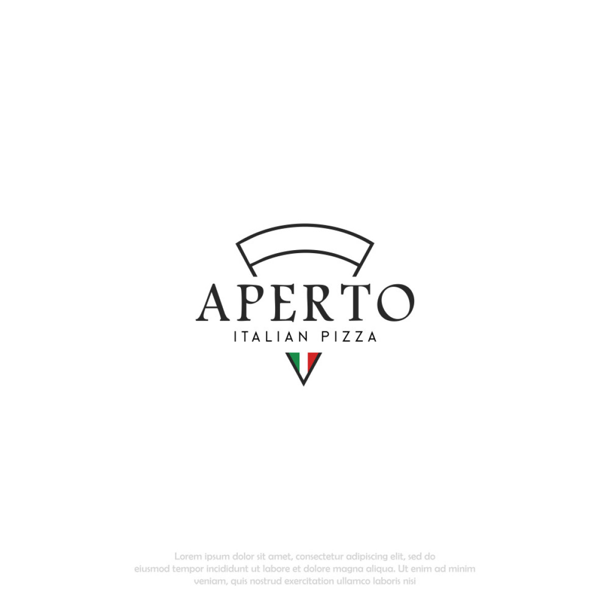 Tasarlayan pixelpalette-APERTO PİZZA LOGOSUNU ARIYOR