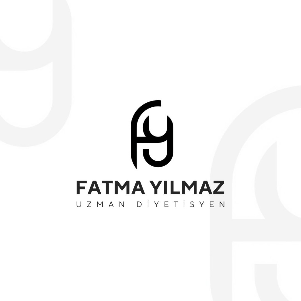 Tasarlayan logotasarımı-Uzman Diyetisyen Fatma Yılmaz