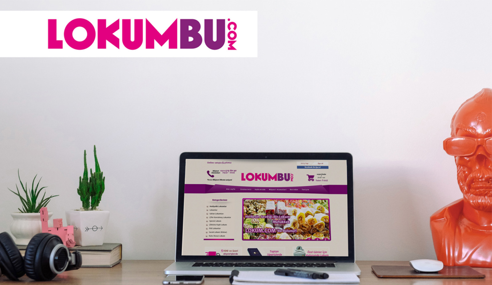 Tasarlayan cgtyats-Lokumun yeni merkezi LokumBu.com'a Logo