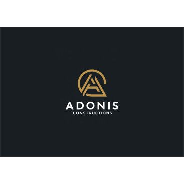 Adonis Construction Logo Tasarımı yarışmasına tasarımcı GhostSpy tarafından sunulan  tasarım 
