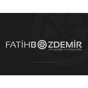 FATİH BOZDEMİR FOTOĞRAFÇI LOGO yarışmasına tasarımcı Logomotifim® tarafından sunulan  tasarım 