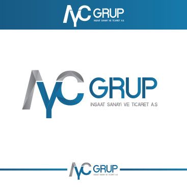 AYC Grup için logo tasarım yarışması yarışmasına tasarımcı SemihGrafik tarafından sunulan  tasarım 