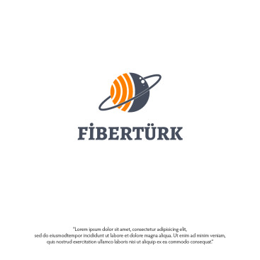 FiberTürk Logo Çalışması yarışmasına tasarımcı Pea tarafından sunulan  tasarım 