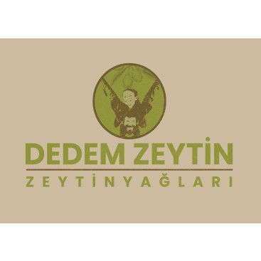 dedem zeytin ve zeytinyağlari için logo yarışmasına tasarımcı merter tarafından sunulan  tasarım 