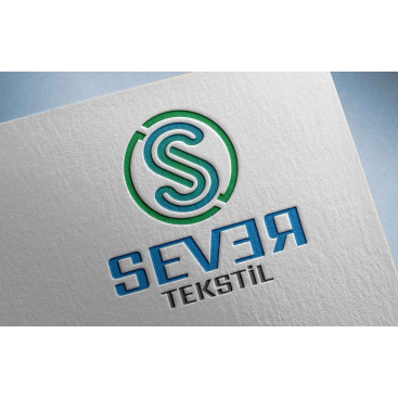 Tekstil firma logosu yarışmasına tasarımcı hbgrafik tarafından sunulan  tasarım 