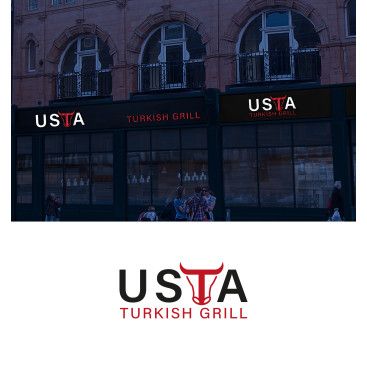 İngiltere'de Türk Restoranı -Tabela Logo yarışmasına tasarımcı FSU Design tarafından sunulan  tasarım 