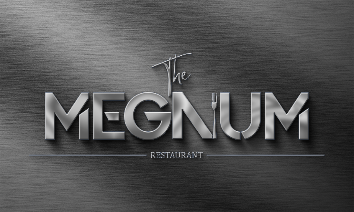 Tasarlayan hilalcabas-The Megnum Restoranı İçin Logo Tasarım.