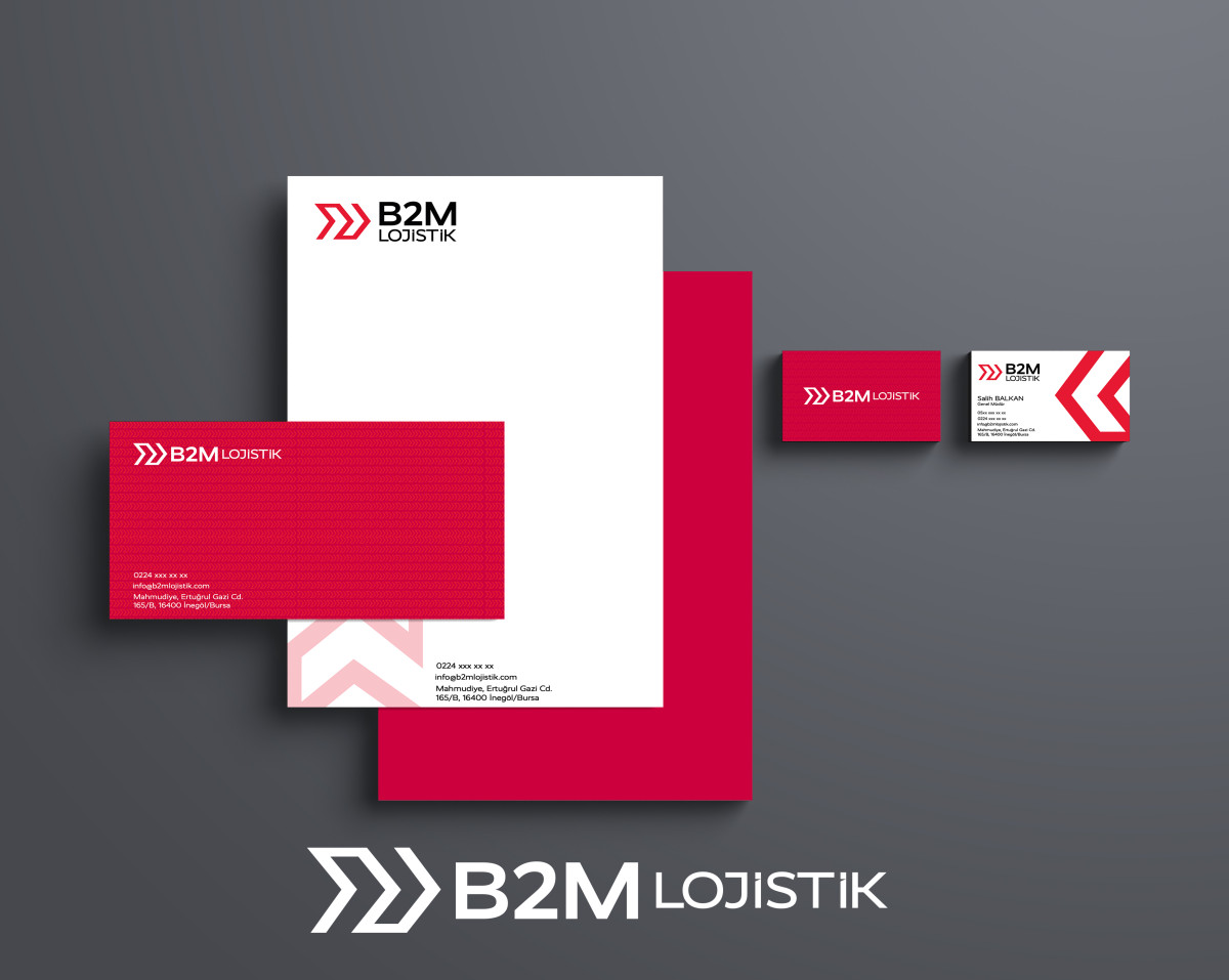 Tasarlayan Salih Balkan-Lojistik şirketi kurumsal+logo 