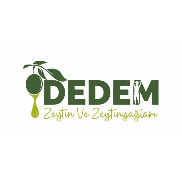 dedem zeytin ve zeytinyağlari için logo yarışmasına tasarımcı Cansusah tarafından sunulan  tasarım 