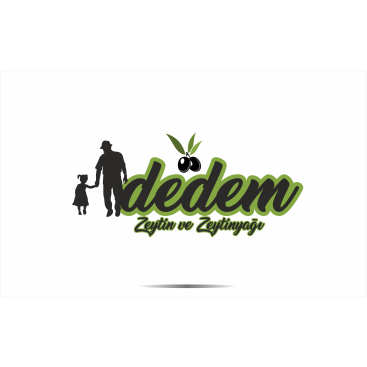 dedem zeytin ve zeytinyağlari için logo yarışmasına tasarımcı ErcanH tarafından sunulan  tasarım 