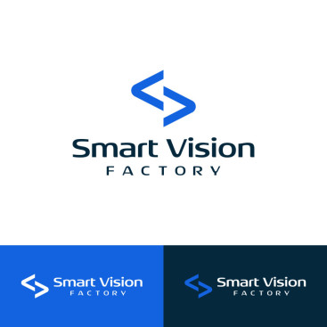 Smart Vision Factory için Logo Tasarımı yarışmasına tasarımcı tugrul_tasarim tarafından sunulan  tasarım