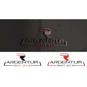 KENDİNE ÖZGÜ RENT A CAR LOGOSU yarışmasına tasarımcı DNG tarafından sunulan  tasarım 