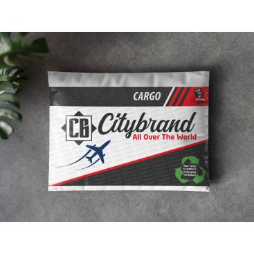 kargo poşeti logo tasarımı yarışmasına tasarımcı Grafistan tarafından sunulan  tasarım 