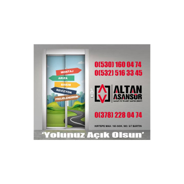 Ana yol kenarlarına tabela tasarımı yarışmasına tasarımcı grafikodam tarafından sunulan  tasarım 