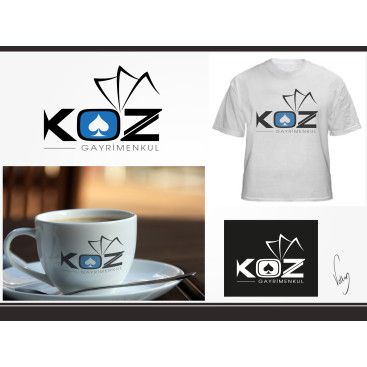 Gayrimenkul Firmamız İçin Logo Tasarım yarışmasına tasarımcı volkanKocaman tarafından sunulan  tasarım 