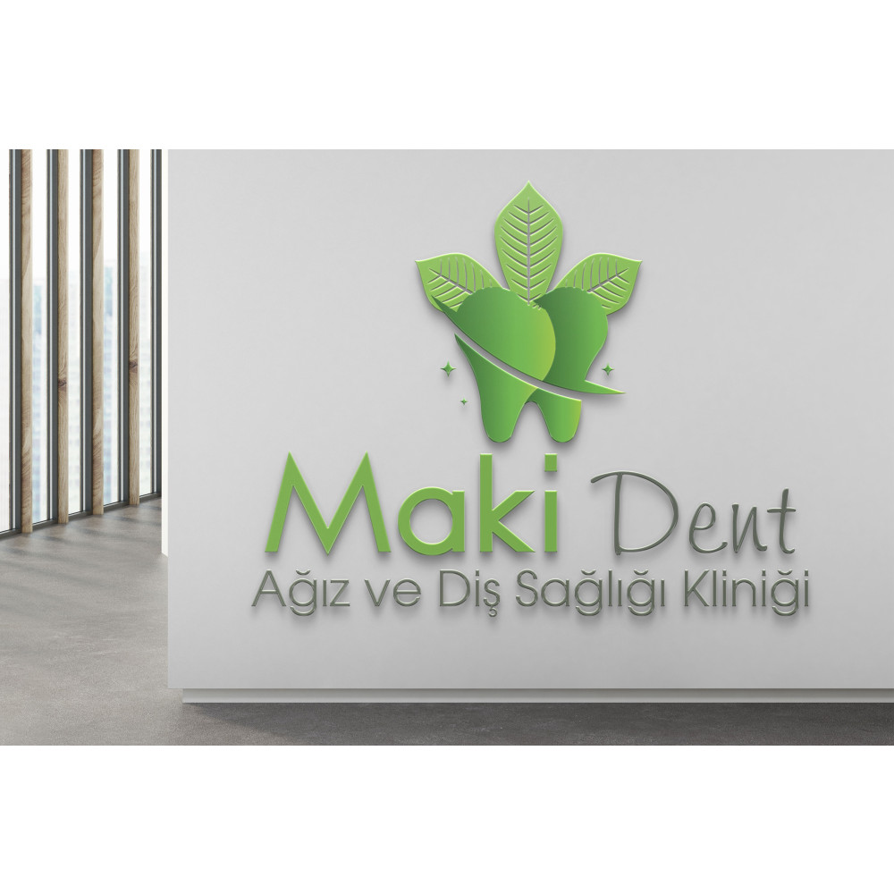 Diş kliniği için logo tasarımı yarışmasına Dmt_atk tarafından girilen tasarım