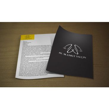 Avukatlık Bürosu Kurumsal Kimlik  yarışmasına tasarımcı muellif tarafından sunulan  tasarım 