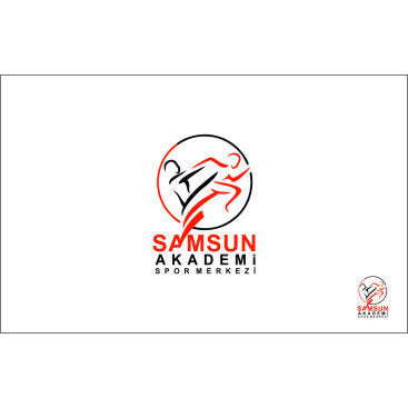 Samsun Akademi markasını oluşturmak  yarışmasına tasarımcı şahin G tarafından sunulan  tasarım