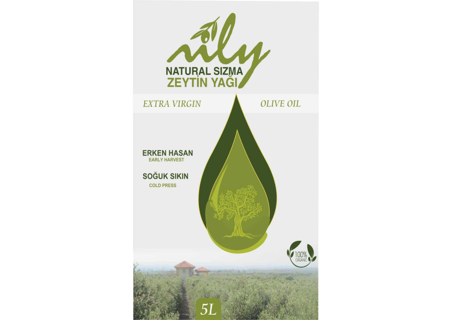Zeytin & zeytinyağı ambalaj dizaynı yarışmasına tasarımcı Sedat Muti tarafından sunulan  tasarım 
