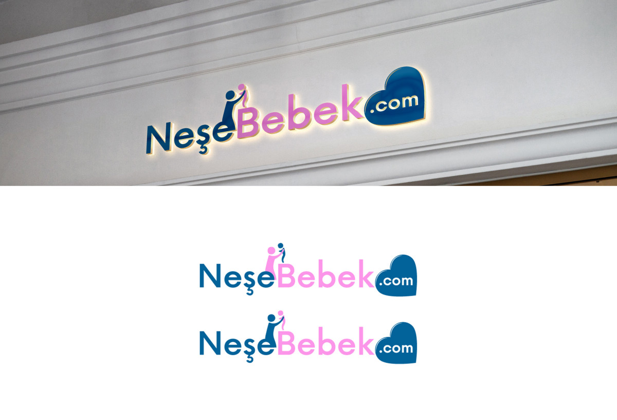 Tasarlayan TnrTrk-NeşeBebek.com Logo Tasarımı 355x100 px
