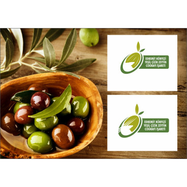 Edremit Körfezi Yeşil Çizik Zeytin yarışmasına tasarımcı grafikerh tarafından sunulan  tasarım 