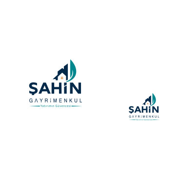 Şahin Gayrimenkul Logo + Kurumsal Kimlik yarışmasına tasarımcı izdüsümü tarafından sunulan  tasarım 